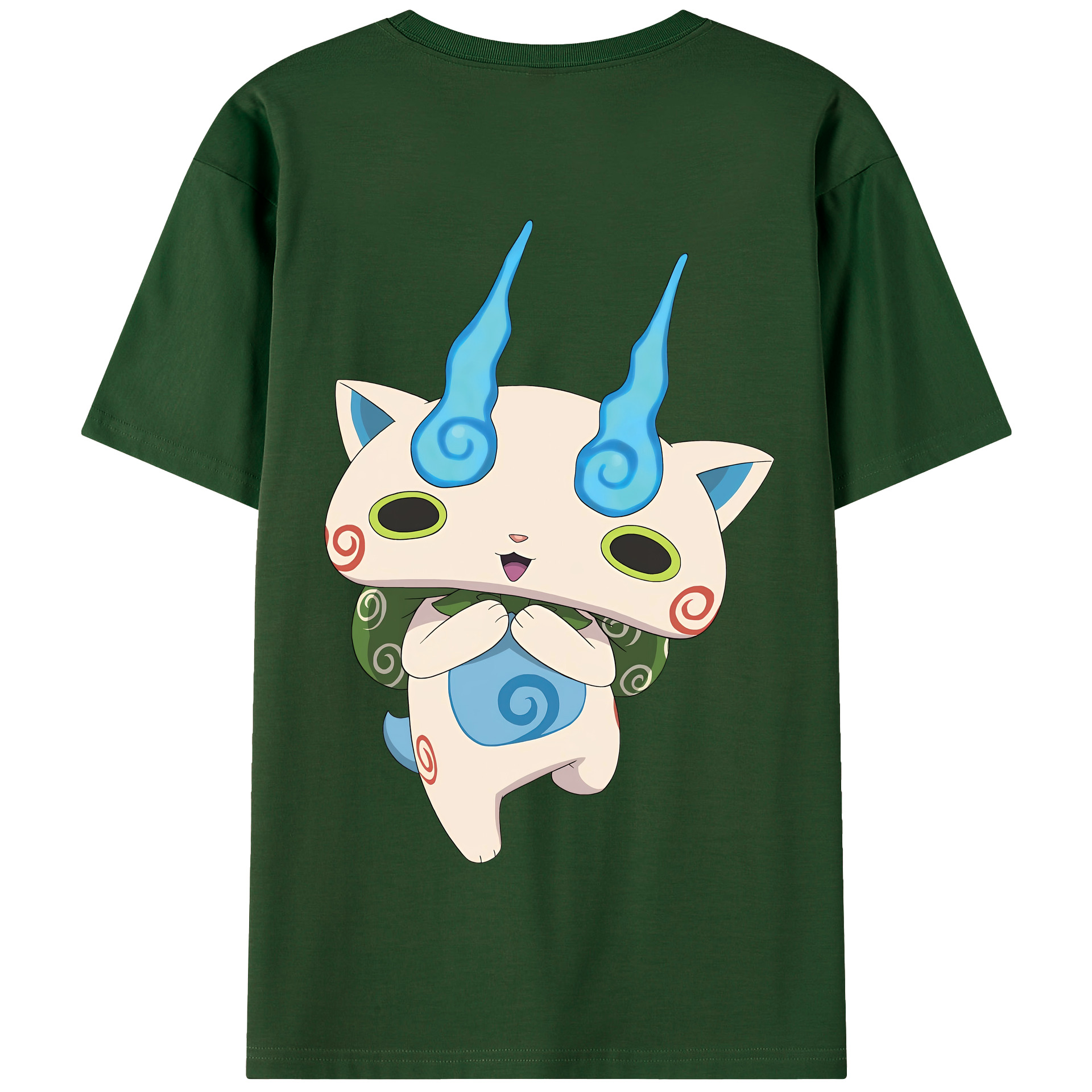 （画像用） 妖怪ウォッチ Yo-kai Watch 綿100％半袖Tシャツ（背面プリント）